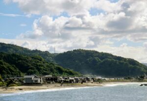 伊良湖エリアの砂浜ビーチブレイクのイメージ
